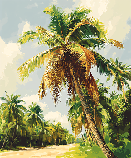 Tropical Palm Avenue