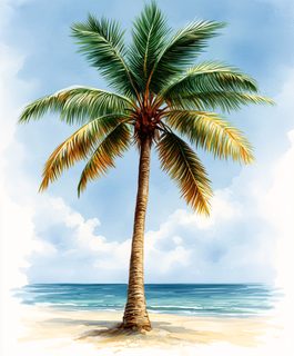 Tropical Palm Beach