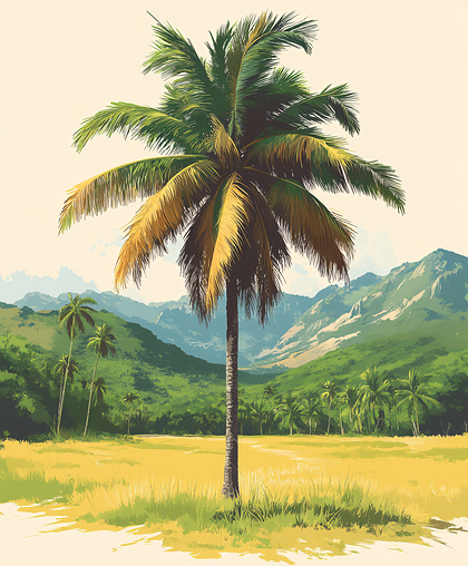 Tropical Palm Oasis