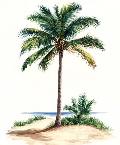 Tropical Palm Paradise