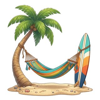 palm tree hammock