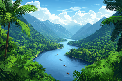 Tropical River Journey