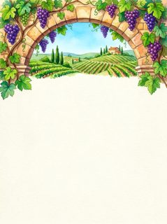 vineyard arch stationery