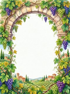 tuscan vineyard frame
