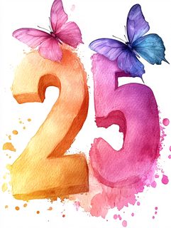 Twenty Five Butterflies