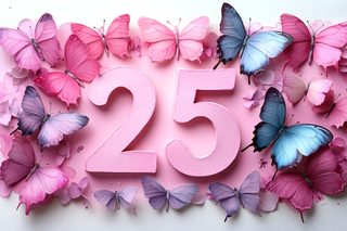 Twenty Five Butterflies