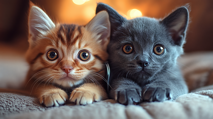 Two Adorable Kittens