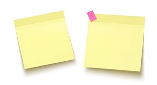 Blank Sticky Notes