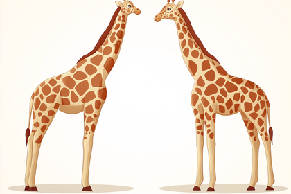 Two Giraffes