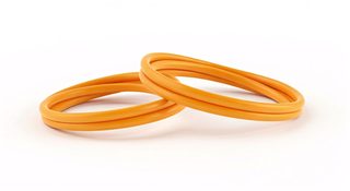 orange rubber bands