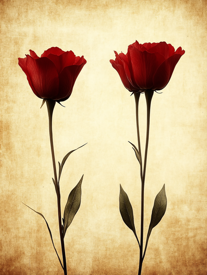 4 Two Roses | Free Vectors, Photos, Artwork Images | 123Freevectors