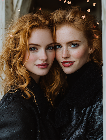Two Redhead Women