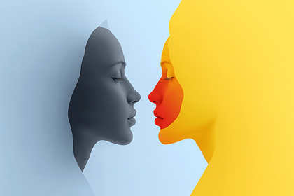 Two Sides Face Each Other