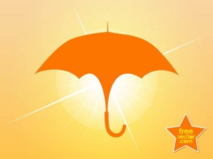 Umbrella Symbol Free Vector