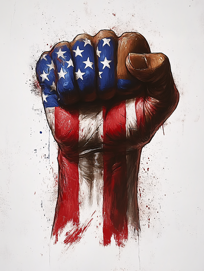 United States Fist Art