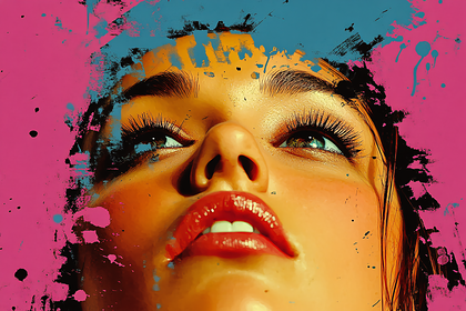 Upward Gaze Portrait