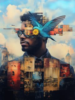 Urban Bird Of Thought