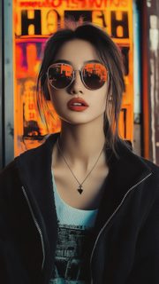 Urban Reflection Portrait