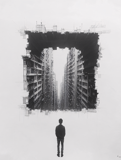Urban Void Perspective
