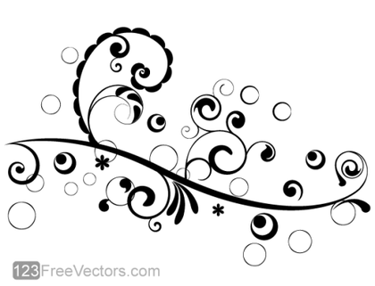 Vector Floral Design 4