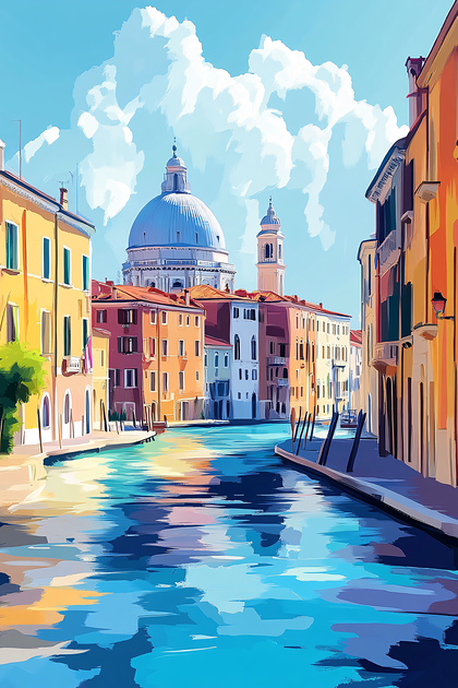 Venetian Canal Scene