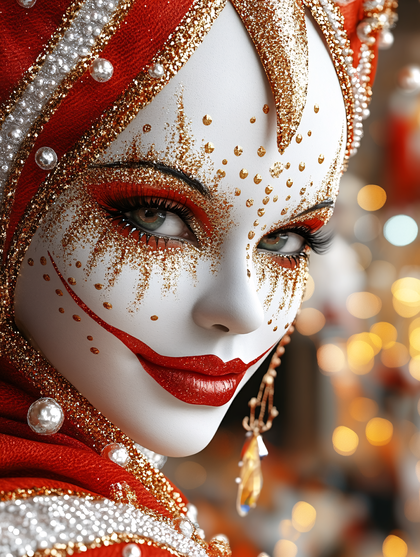 Venetian Carnival Glamour