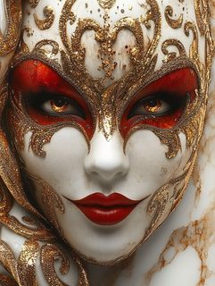 Venetian Mask Close Up