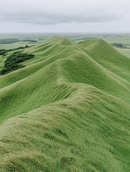 Verdant Undulating Hills