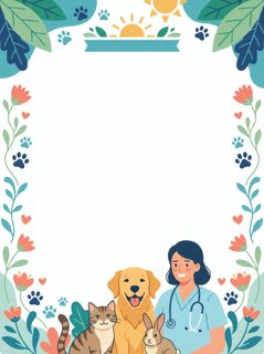 veterinarian pet border