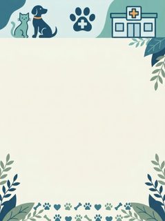 vet clinic stationery
