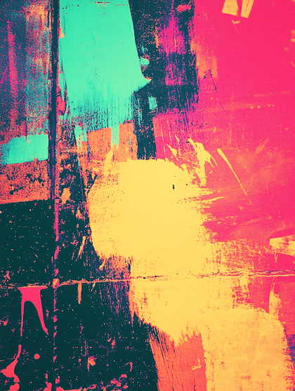 Vibrant Abstract Wall Art