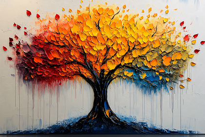Vibrant Autumn Tree