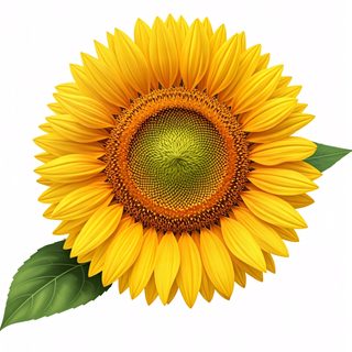 blooming yellow sunflower