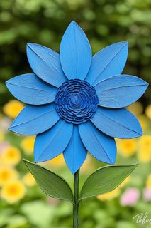 sculptural-blue-flower