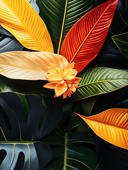 Vibrant Botanical Composition