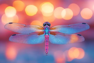 Vibrant Dragonfly Illustration