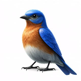 eastern bluebird illustration