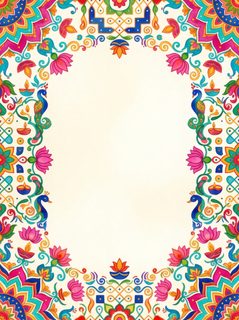 Diwali festival border