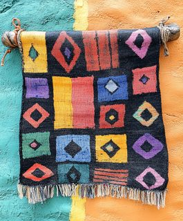 Vibrant Geometric Tapestry