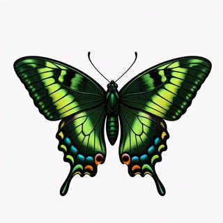 green swallowtail butterfly