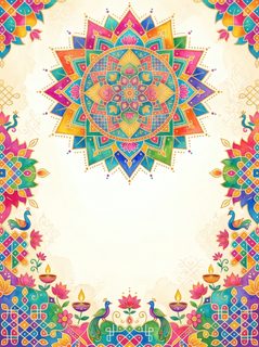 diwali festival mandala