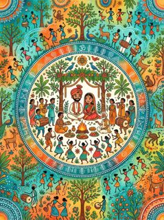 indian-wedding-folk-art