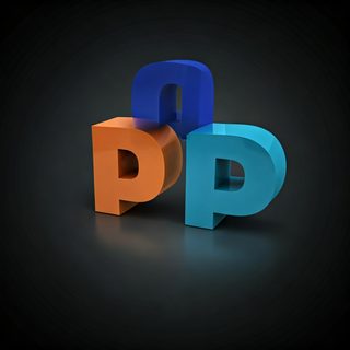 3D Interlocked Letters