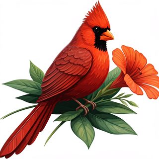 cardinal bird illustration