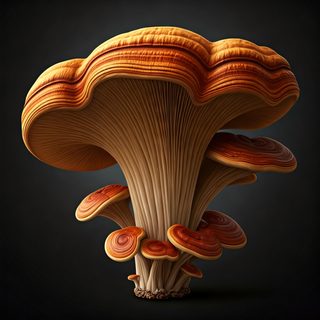 orange-mushroom-cluster