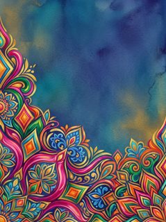 Vibrant Ornate Border