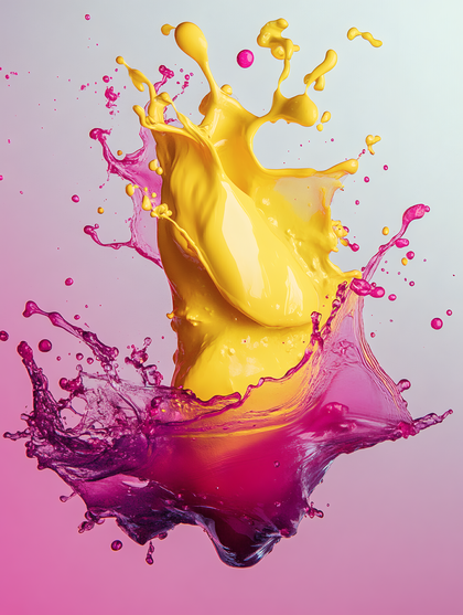 Vibrant Paint Splash
