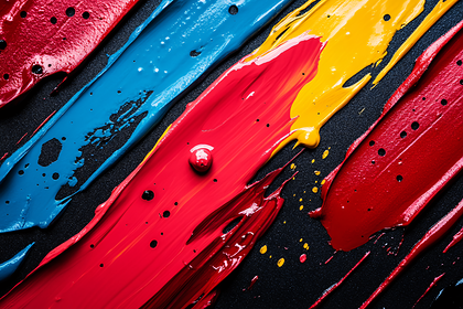 Vibrant Paint Strokes