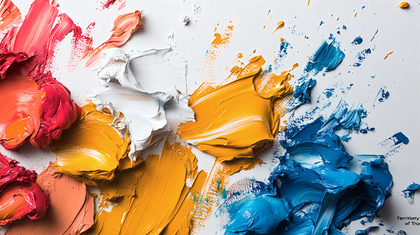 Vibrant Paint Strokes