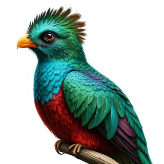 Resplendent Quetzal Portrait